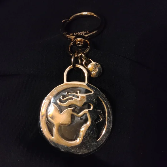 Gold Spartina Purse Charm/Key - Picture 1 of 1